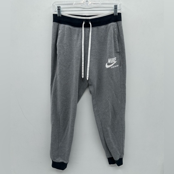 Nike Other - Nike grey logo leg adjustable waist unisex sweatpants. SMALL